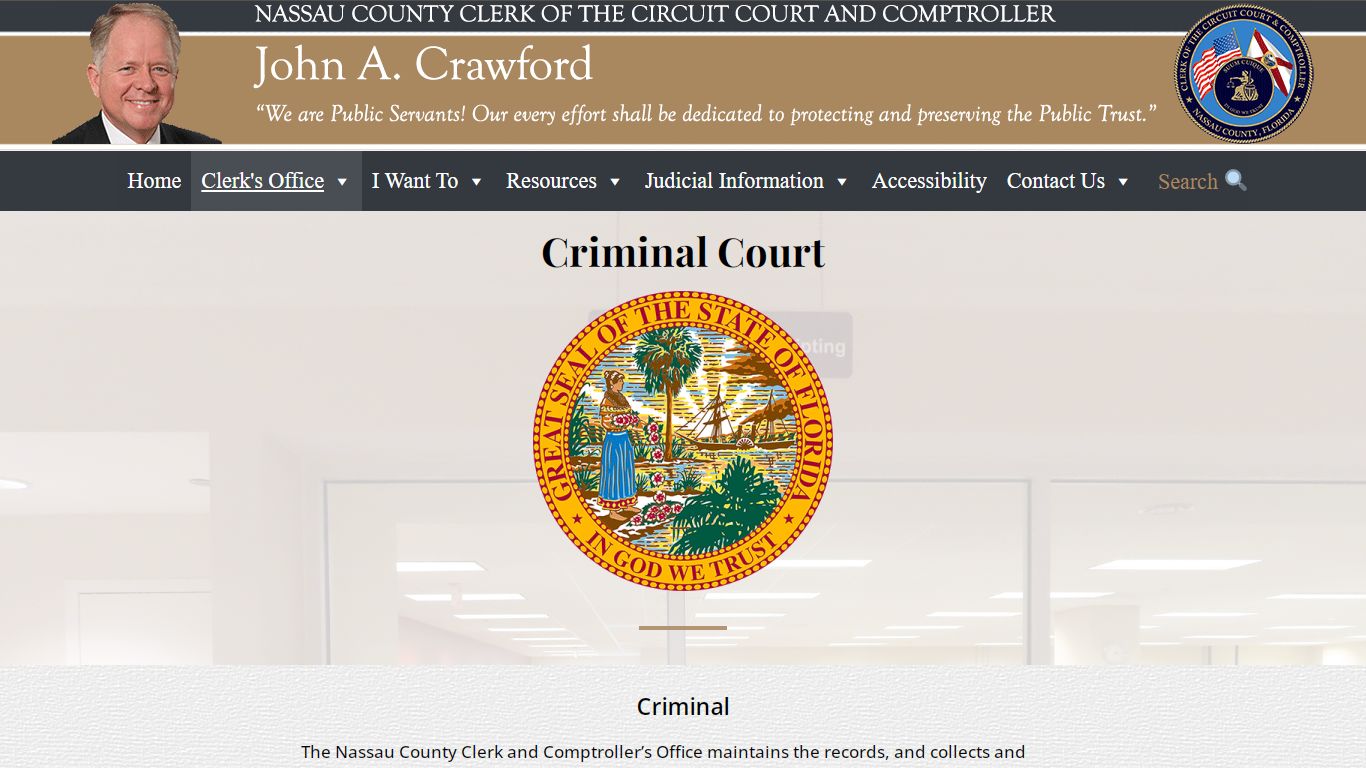 Criminal Division – Nassau County Clerk of Courts and ...